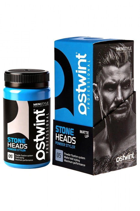 Ostwint Saç Şekillendirici Pudra - Toz Wax, 20g Güçlü Tutuculuk, Mat Bitiriş, Hacim ve Doku, Mavi
