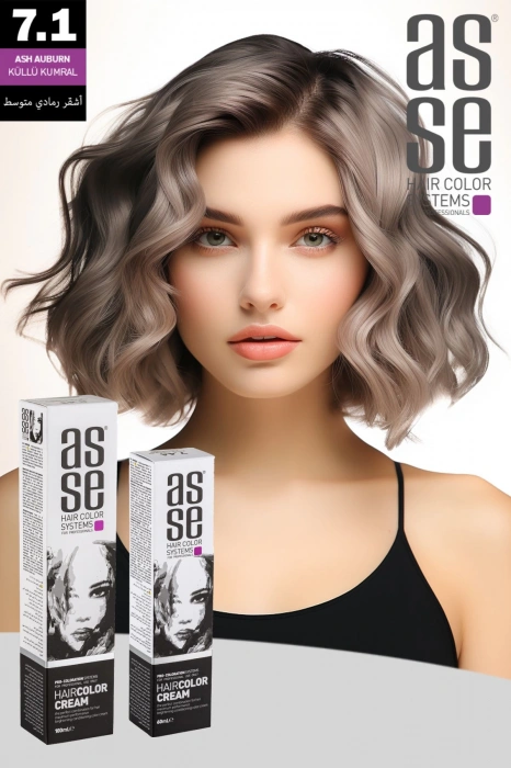 7.1 Ashy Auburn - 100ml Tube Paint