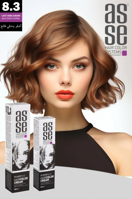 8.3 Light Gold Auburn - 100ml Tube Paint