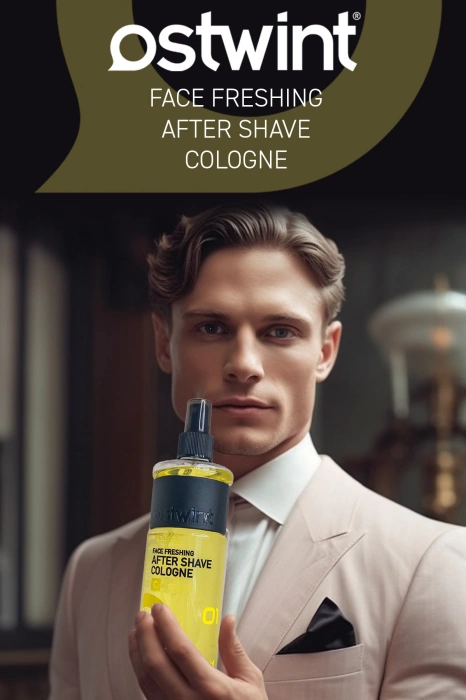 Ostwint After Shave Limon Kokulu Tıraş Kolonyası No:1 400ml - Erkek Bakımında Etkili ve Kalıcı Koku
