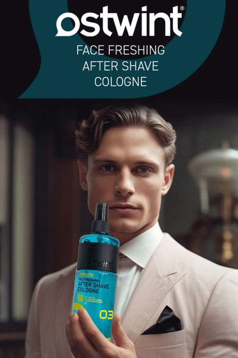 Ostwint After Shave Odunsu Kokulu Tıraş Kolonyası No:3 400ml - Erkek Bakımında Etkili ve Kalıcı Koku