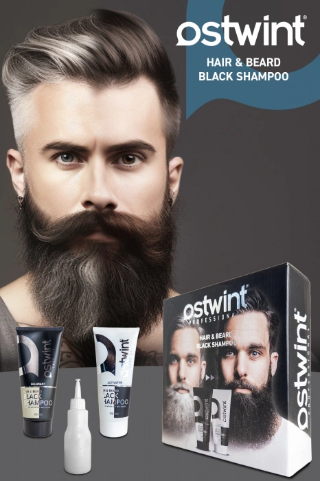 Ostwint Черный шампунь 200 + 200 мл