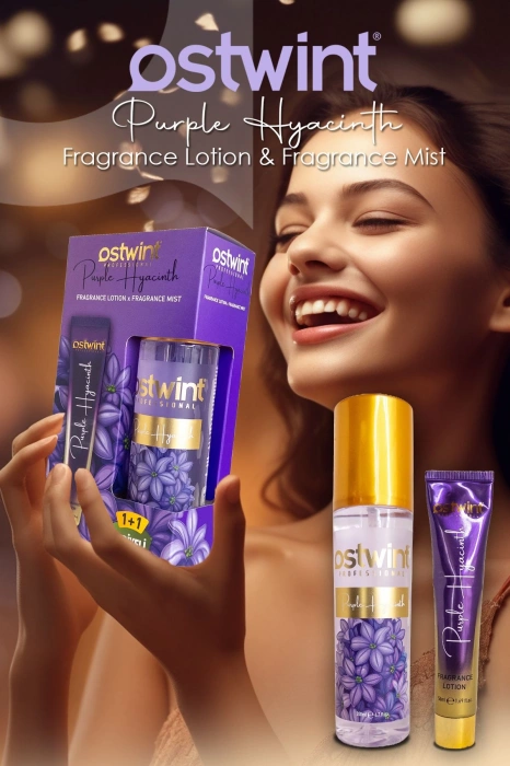 أوستوينت معطر للجسم أرجواني صفير 200 مل + مجموعة لوشن للجسم