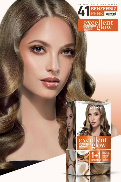 Ostwint Excellent Glow Light Auburn No:8