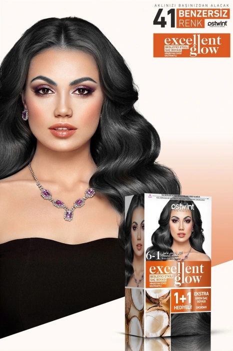 Ostwint Excellent Glow Dark Ashy Auburn No:6.1