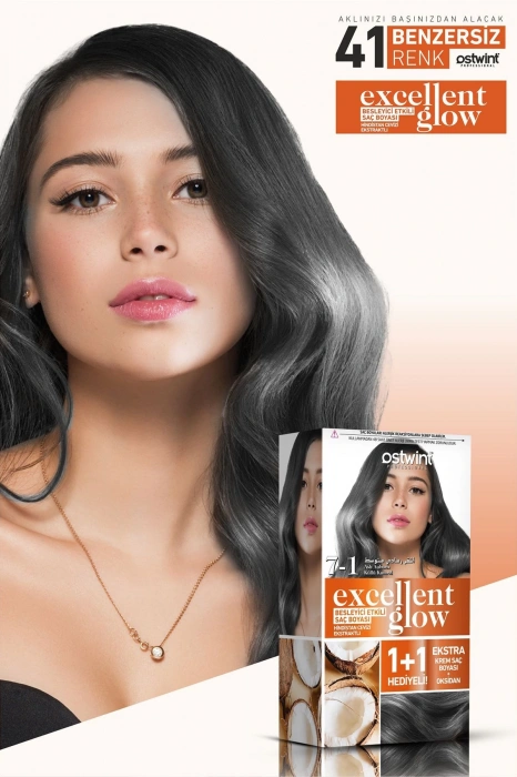 Ostwint Excellent Glow Ashy Auburn No:7.1