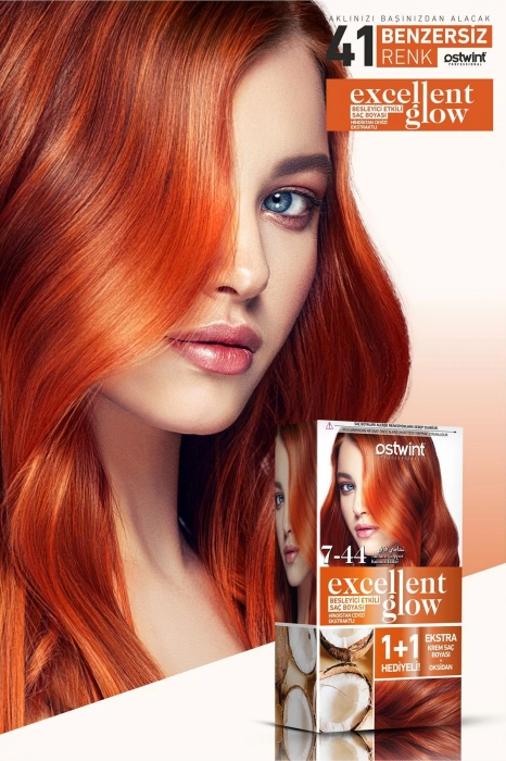 Ostwint Excellent Glow Auburn Copper No:7.44