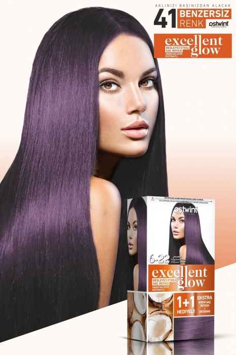 Ostwint Excellent Glow Eggplant Purple No:6.22