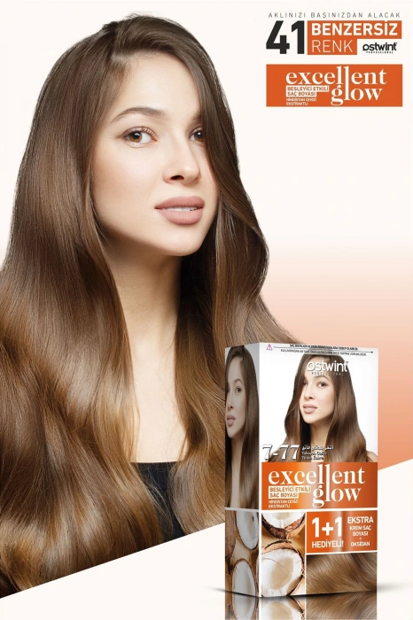 Ostwint Excellent Glow Tobacco Brown No:7.77