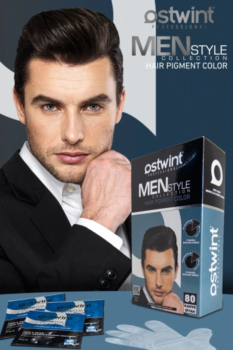 Ostwint Hair Pigment Color Шампунь №:80 Черный Коричневый