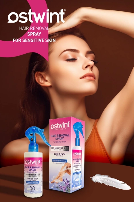 أوستوينت بخاخ مزيل الشعر للبشرة الحساسة 150 مل للنساء