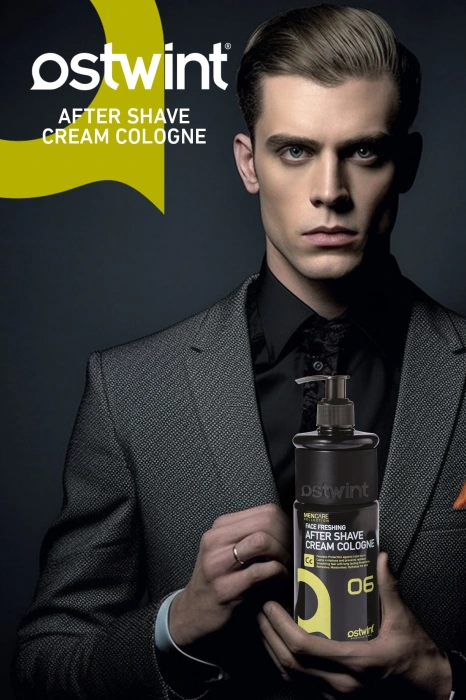 Ostwint After Shave Krem Tıraş Kolonyası Nemlendirici Ferahlatıcı Tıraş Sonrası Rahatlama No06 Tütün 400ml