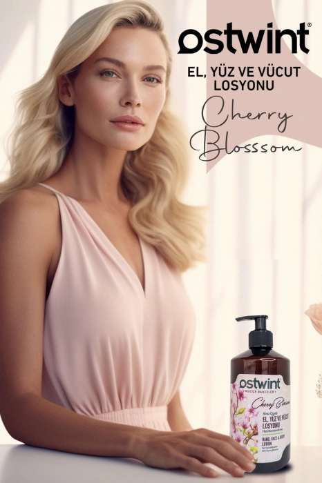 Ostwint Mucize Bahçe El-Vücut Losyonu Kiraz Çiçeği 500 ml