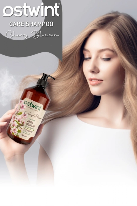 Ostwint Miracle Garden Бессолевой шампунь Cherry Blossom 1000 мл