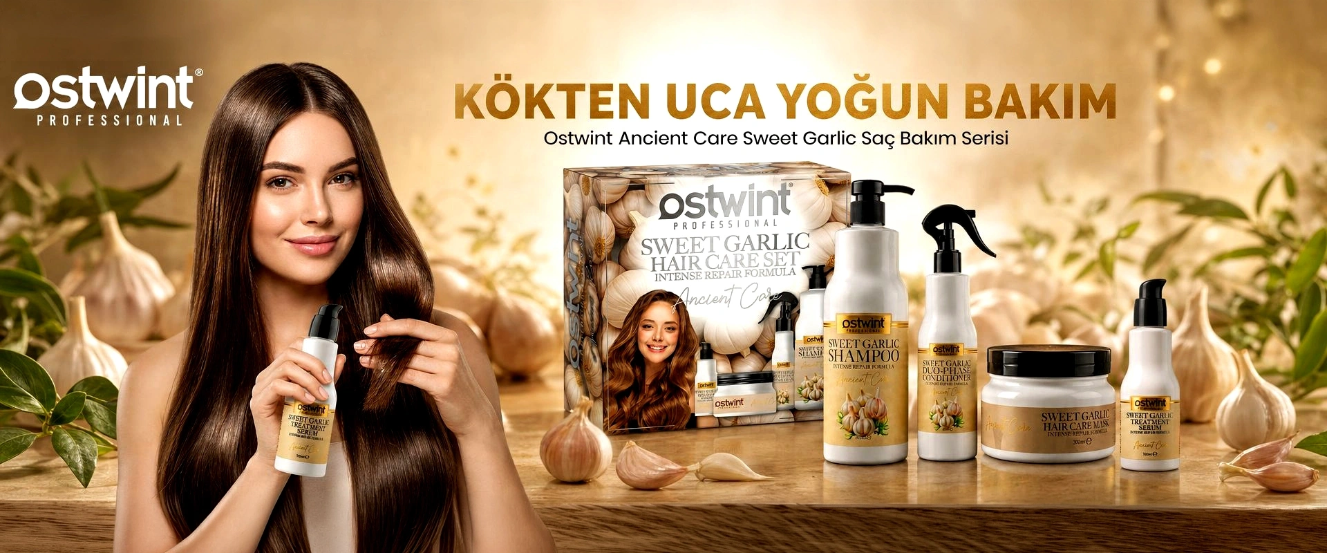 Sweet Garlic Hair Care Set