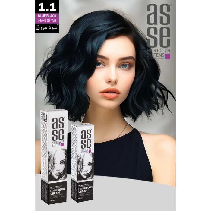 1.1 Mavi Siyah - 100ml Tüp Boya