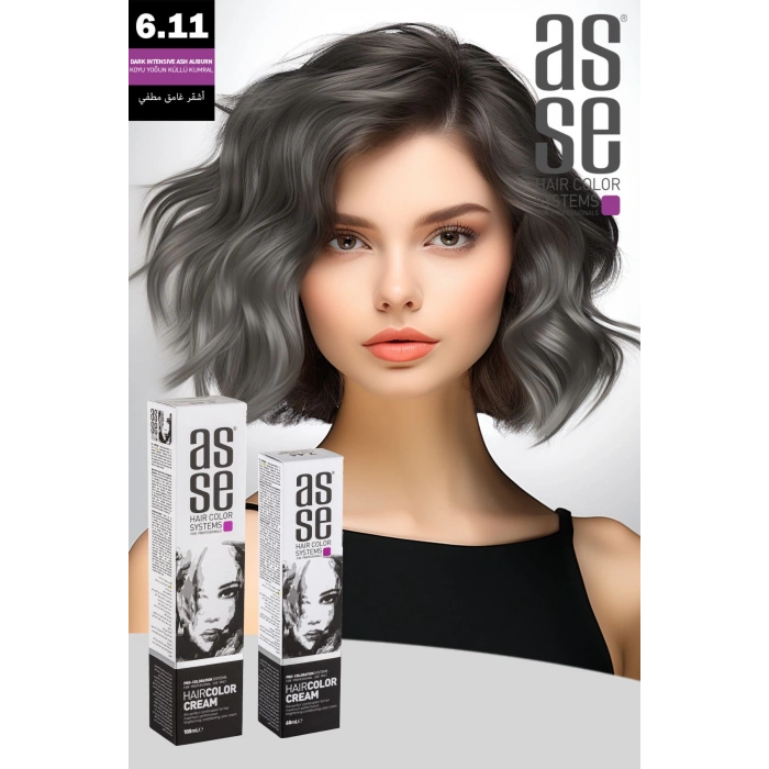 6.11 Dark Intense Ashy Auburn — краска в тюбике 100 мл