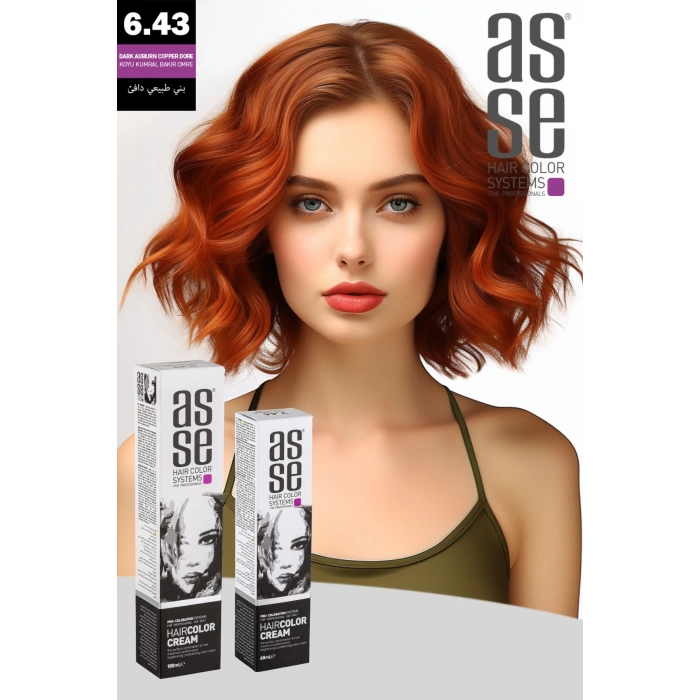 6.43 Dark Auburn Copper Omre — краска в тюбике 100 мл