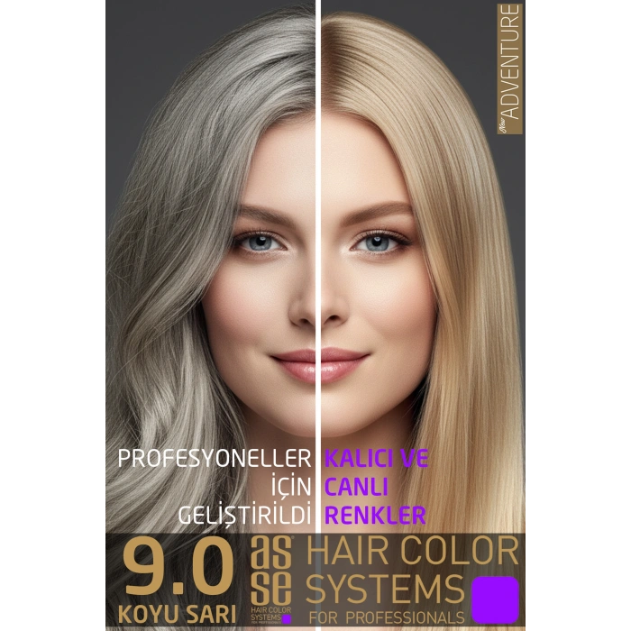 9.0 مجموعة طلاء أصفر داكن 50+50 مل