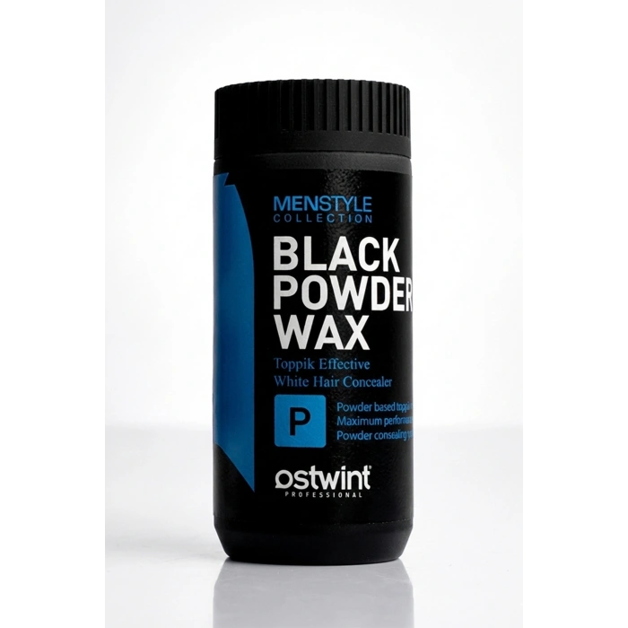 Ostwint Professional Siyahlaştırıcı Şekil Verici Topik Etkili Pudra Black Powder Wax – 20 gr