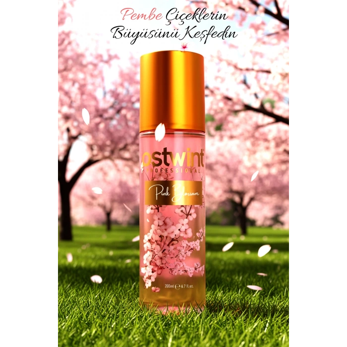 Ostwint Body Mist Pink Blossom 200 ml + Body Lotion SET
