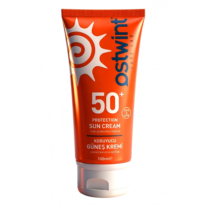 Ostwint Güneş Kremi SPF 50+ UVA/UVB Koruma Cilt Lekelenmelerine, Yaşlanma Belirtilerine Karşı 100ml