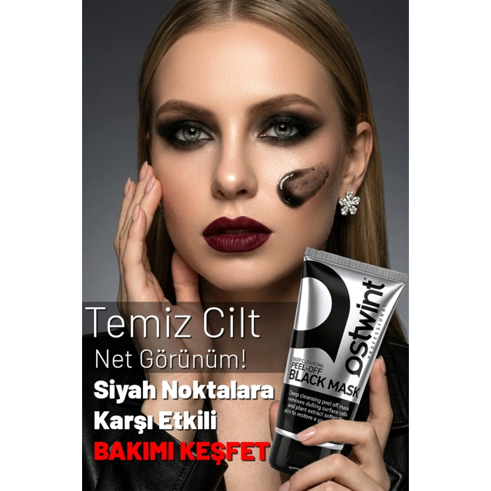 Ostwint Очищающаяся черная маска 150 мл