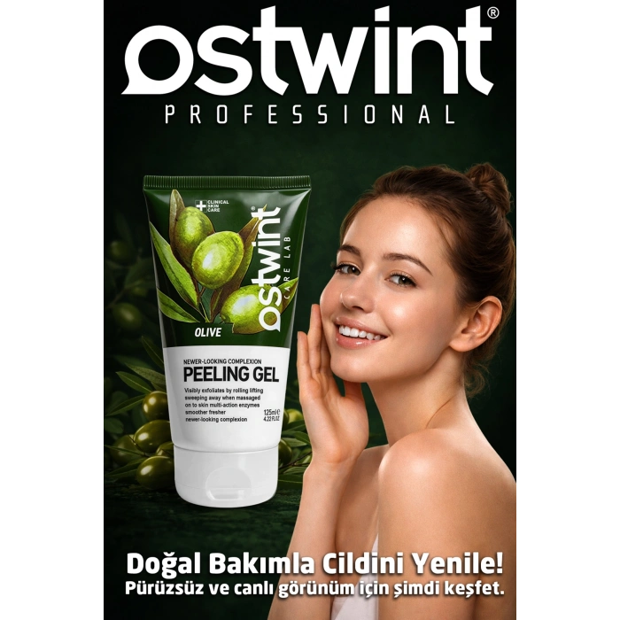 Ostwint Care Lab Cilt Bakımı Peeling Jeli Zeytin 125 ml Aydınlatıcı, Canlandırıcı, Pürüzsüzleştirici