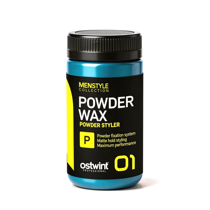 Ostwint Saç Şekillendirici Pudra - Toz Wax 20g Güçlü Tutuculuk, Mat Bitiriş, Hacim ve Doku, Yeşil
