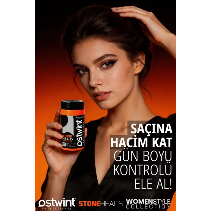 Ostwint Saç Şekillendirici Pudra - Toz Wax 20g Güçlü Tutuculuk, Mat Bitiriş, Hacim ve Doku
