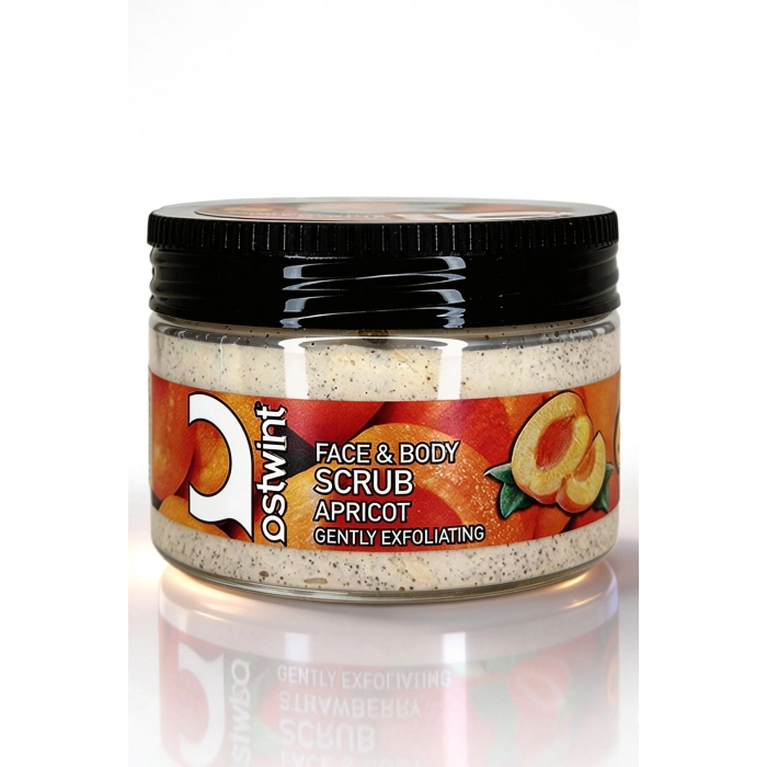 Ostwint Yüz, Vücut Peeling Scrub, Kayısı 300ml Temizleyici Pürüssüzleştirici Dolaşımı Hızlandırıcı