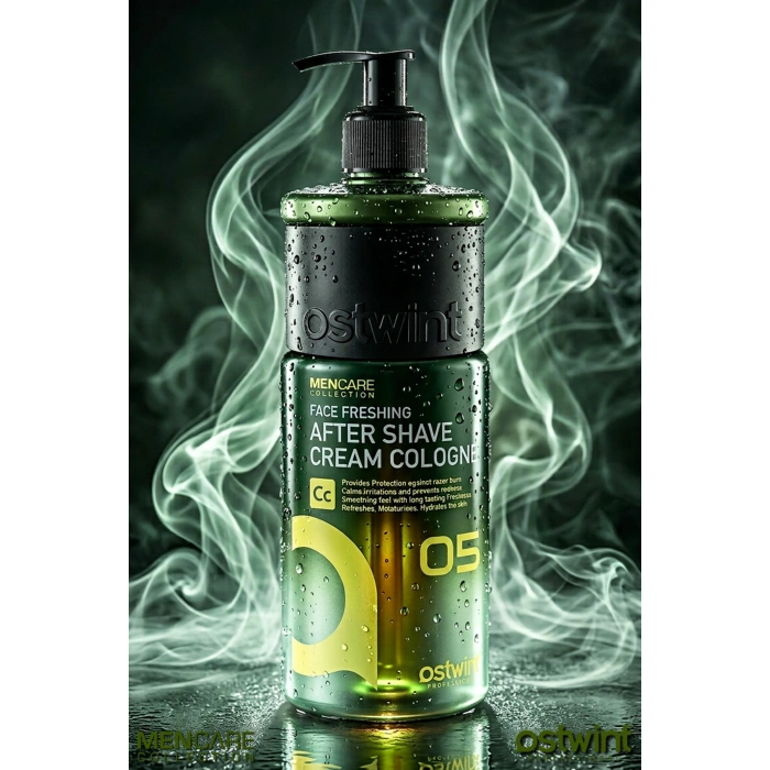 Ostwint After Shave Krem Tıraş Kolonyası Nemlendirici Ferahlatıcı Tıraş Sonrası Rahatlama No05 Baharat 400ml