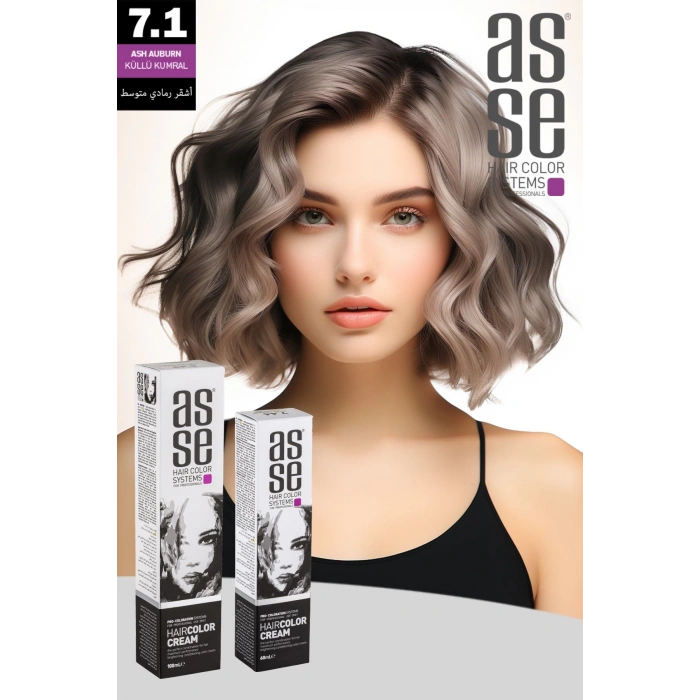 7.1 Ashy Auburn - 100ml Tube Paint