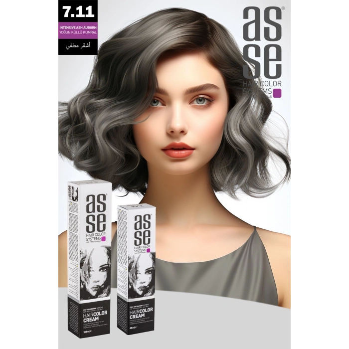 7.11 Intense Ashy Auburn - 100ml Tube Paint