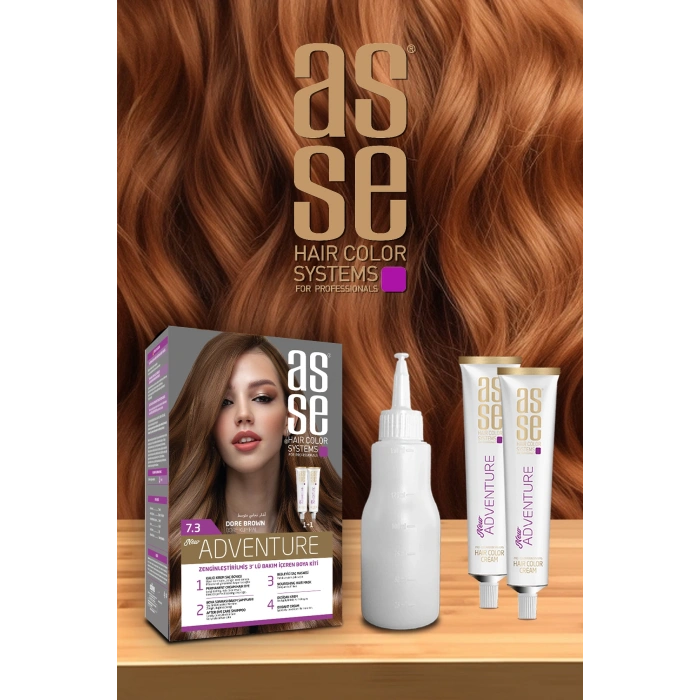 7.3 Gold Auburn 50+50ml Set-Farbe