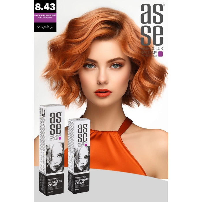 8.43 Açık Kumral Bakır Dore - 60ml Tüp Boya