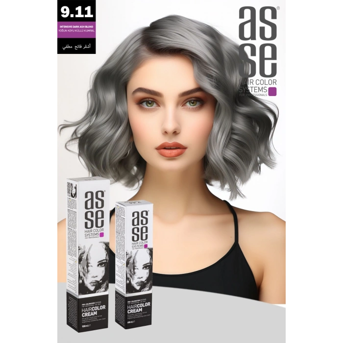 9.11 Intense Dark Ashy Auburn - 100ml Tube Paint