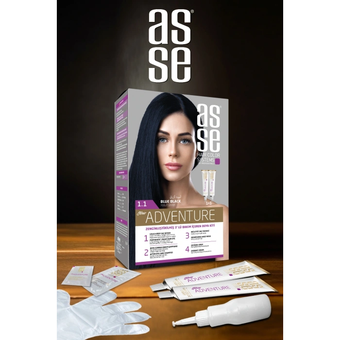 1.1 مجموعة طلاء أزرق أسود 50+50 مل