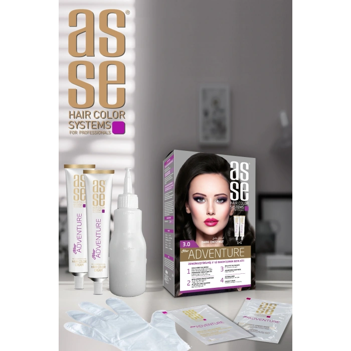 3.0 Dark Chestnut 50+50ml Set-Farbe