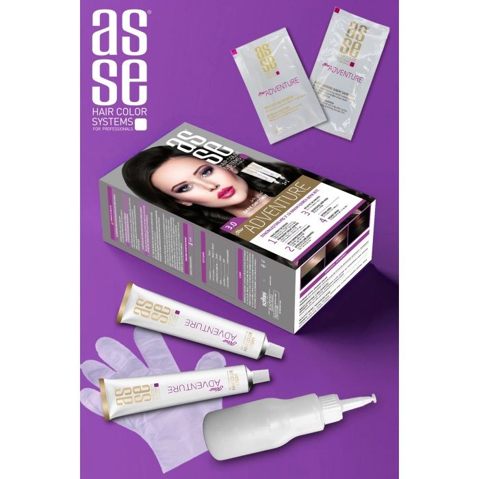 3.0 Dark Chestnut 50+50ml Set-Farbe