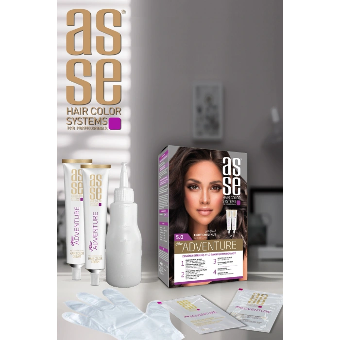 5.0 Light Chestnut 50+50ml Set Paint