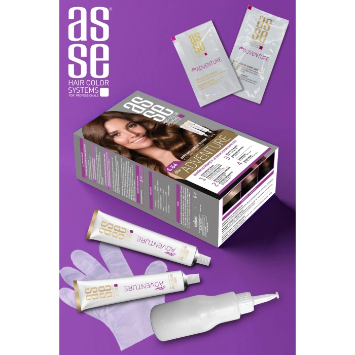 6.64 Dark Auburn Red 50+50ml Set Paint