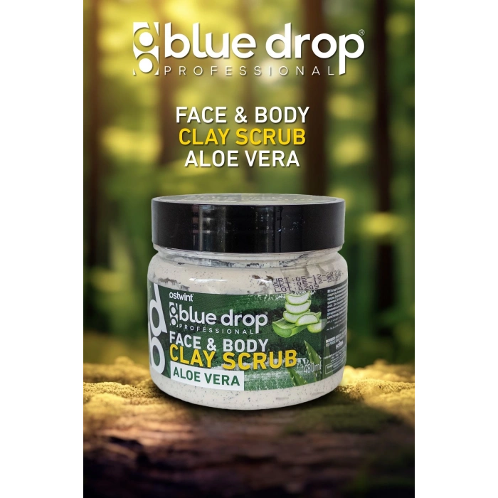 Blue Drop Aloevera Clay Scrub 480ml