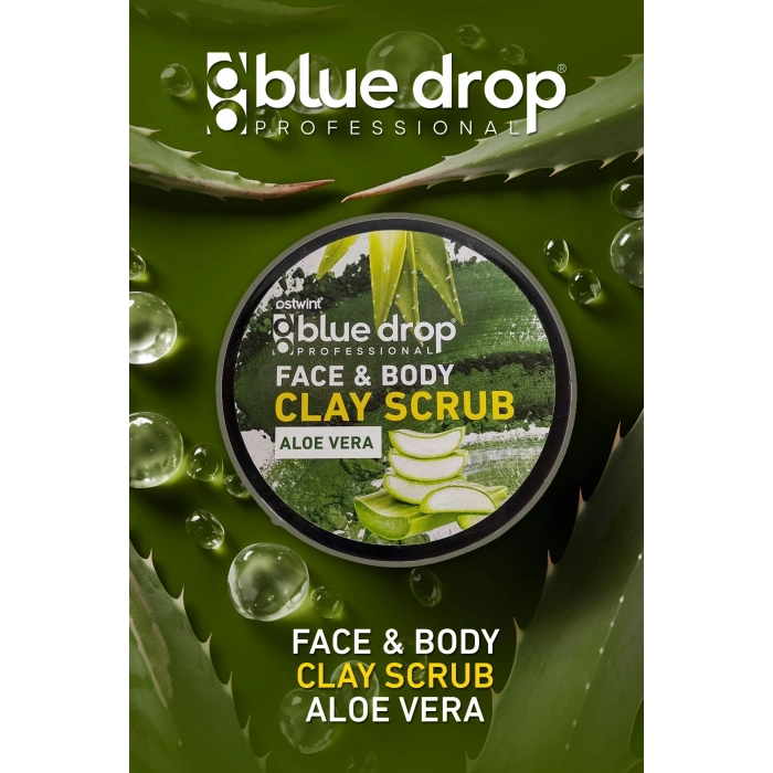 Blue Drop Aloevera Clay Scrub 480ml