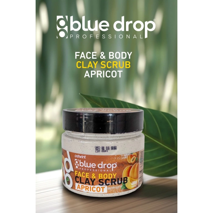 Blue Drop Apricot Clay Scrub 480 ml