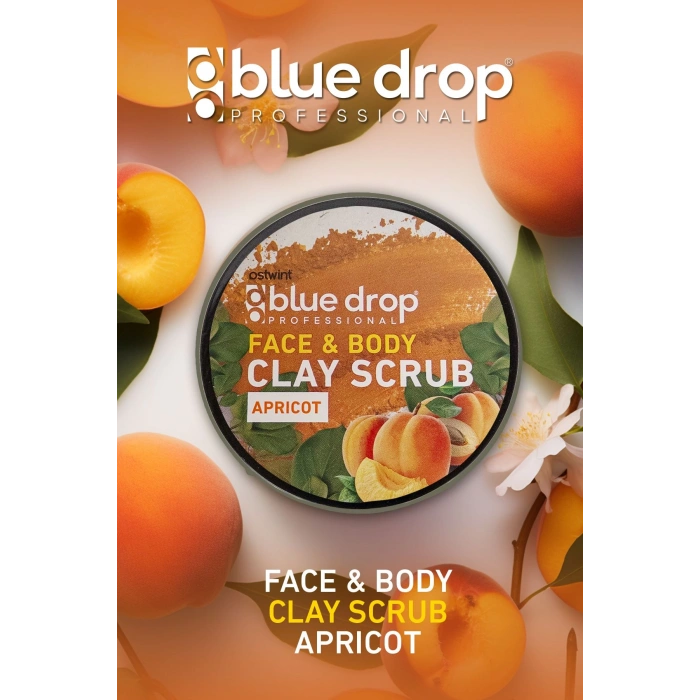 Blue Drop Apricot Clay Scrub 480 ml