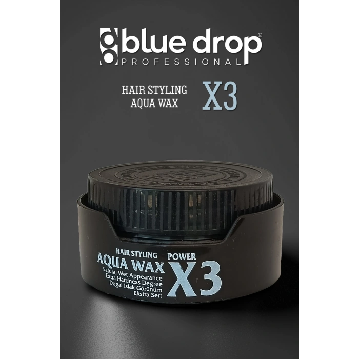 Blue Drop Aqua Wax X3 (Black) 150 ml
