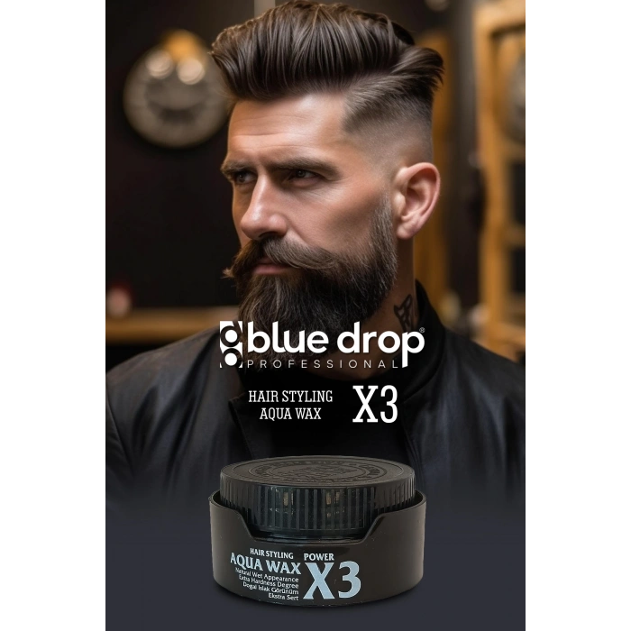 Blue Drop Aqua Wax X3 (Black) 150 ml
