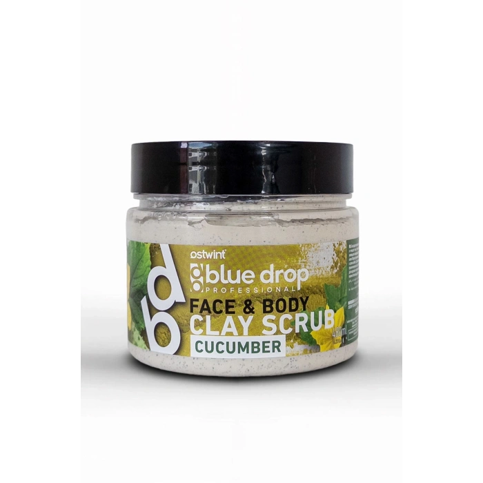 Blue Drop Cucumber Clay Scrub 480 ml