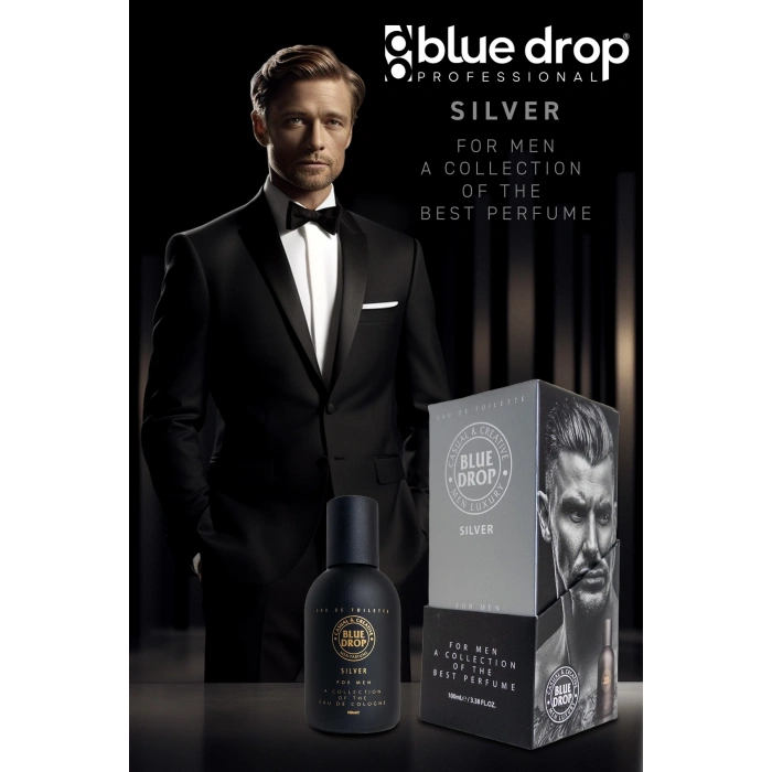 Blue Drop Erkek Parfüm Silver 100 ml